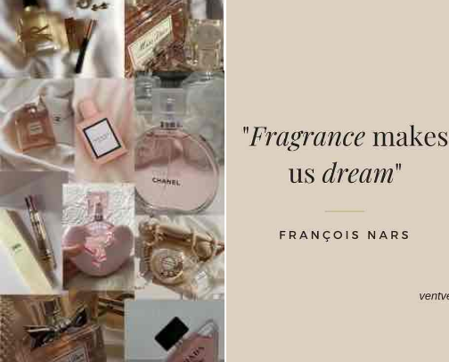 Scents That Turn Heads” cover photo collage