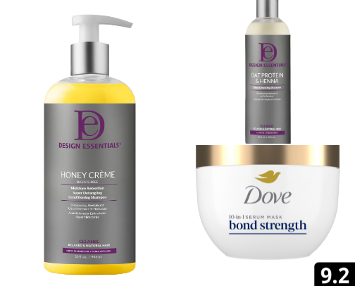 affordable & effective hair routine cover photo collage