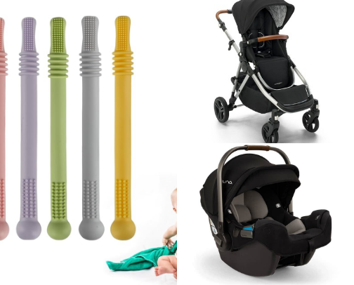 Baby Essentials with Twin Specific Items cover photo collage