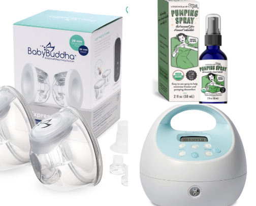 Breastfeeding/pumping must haves cover photo collage
