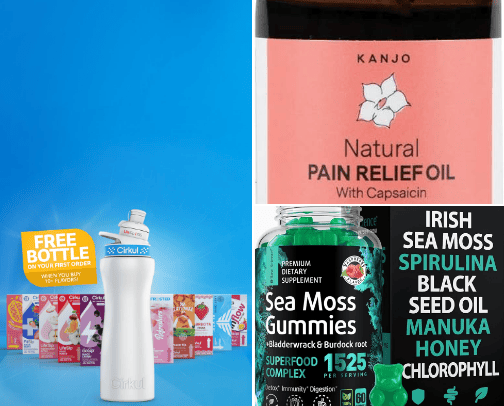 My fave wellness items cover photo collage