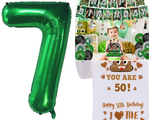 party supplies 🪩 cover photo collage