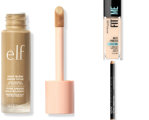 ✨MAKEUP under $20 that looks like high-end!!✨ cover photo collage
