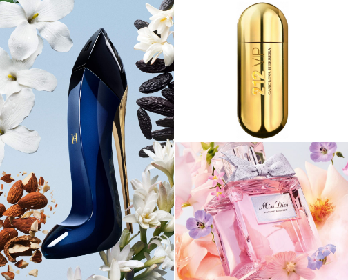 Eau de Parfum cover photo collage