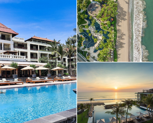 Where to Stay in Bali: The Ultimate Hotel Guide by Area (Luxury, Beachfront & Jungle Escapes) cover photo collage