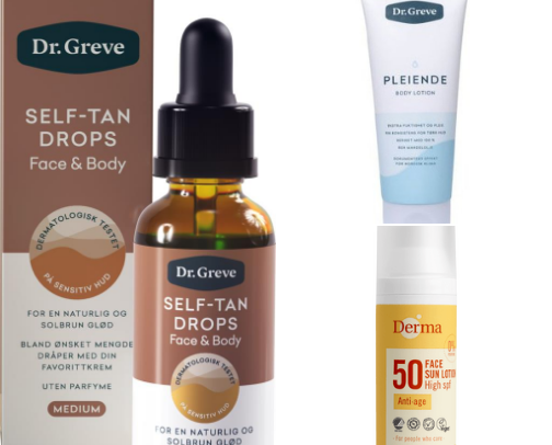 My skincare for a perfect skin cover photo collage