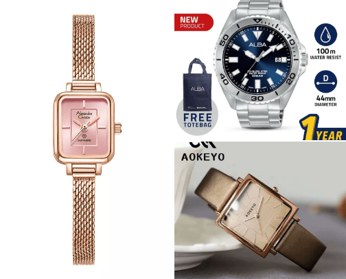Jam Tangan & Parfum Best Seller cover photo collage