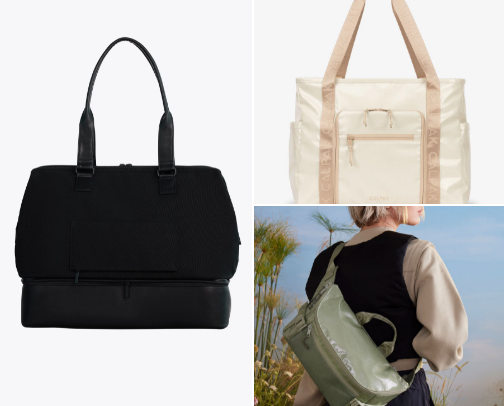 Travel bags cover photo collage