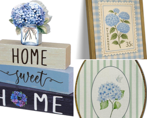 I Heart Hydrangeas cover photo collage