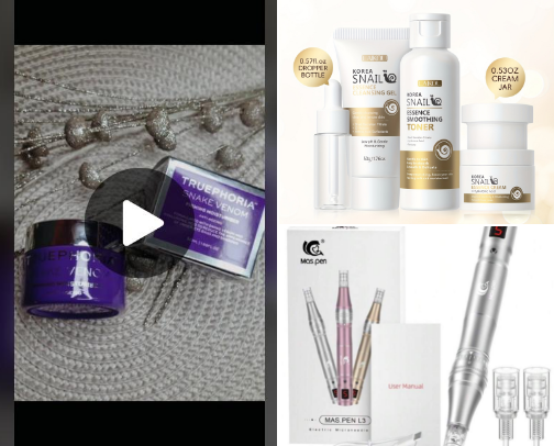 My skin care that actually works at 43 cover photo collage