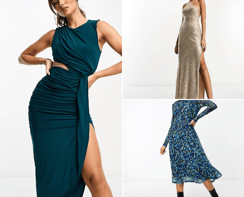 Asos clothing cover photo collage
