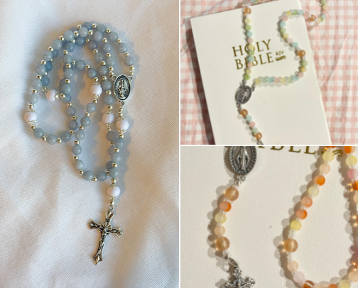 rosary cover photo collage