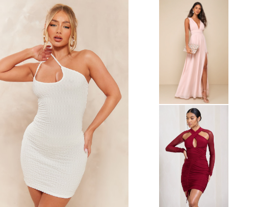Dresses for special and casual occasions 😍🩷👗 cover photo collage