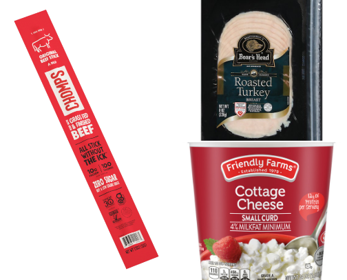 High protein snacks cover photo collage