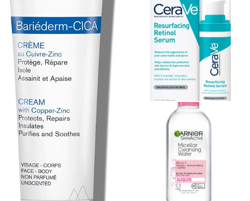 Skincare, beauty and self-care finds cover photo collage