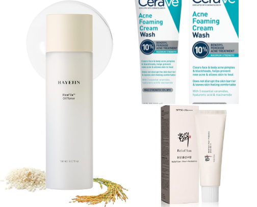 Skincare 🎀🧴 cover photo collage