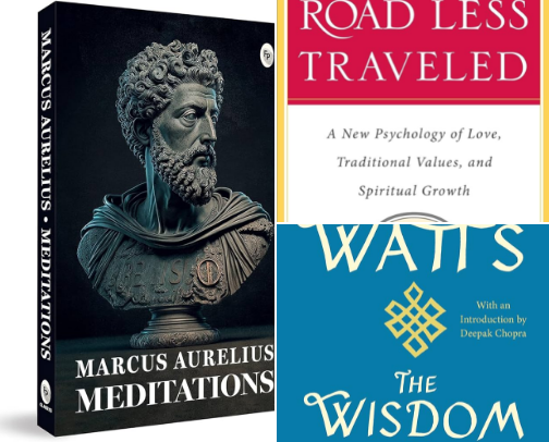 💭 Books for Thinkers Who Feel Too Much cover photo collage