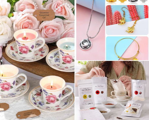 Tea Party | Birthday, Bridal, Baby Shower cover photo collage