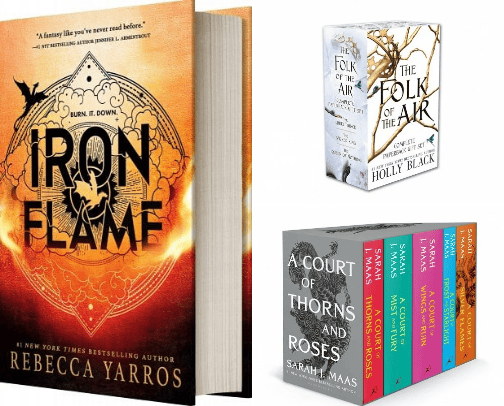 My tbr cover photo collage