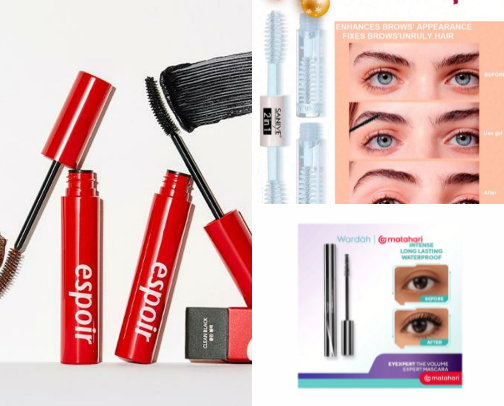 Beauty product cover photo collage