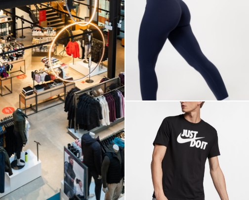 Athleisure essentials cover photo collage