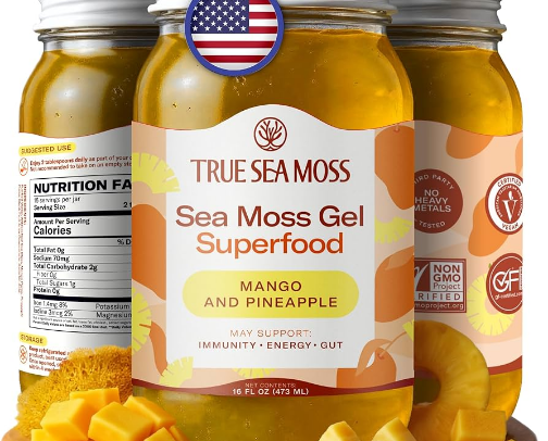 True Sea Moss cover photo collage