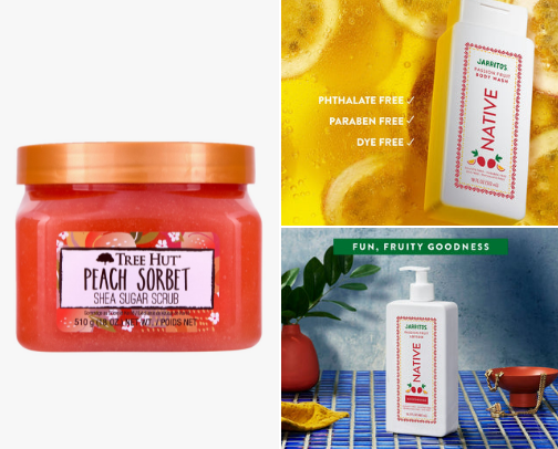 Self Care Shower Essential Products cover photo collage