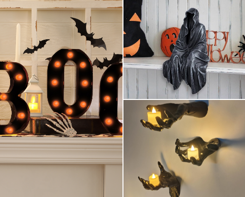 Halloween Decor 🎃🐈‍⬛ cover photo collage