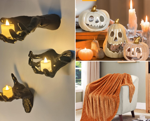 Halloween Decor 🎃🐈‍⬛ cover photo collage