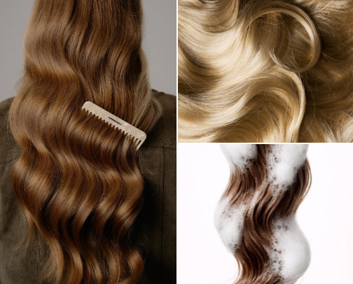 🤍 My Hair Must-Haves for Those Perfect Hair Days ✨ cover photo collage