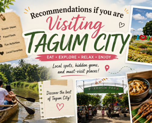 Recommendations if you are visiting Tagum City 🏙️ cover photo collage