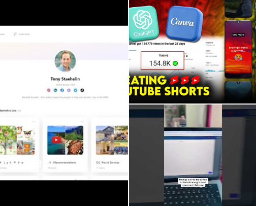 Benable Social Media kit template cover photo collage