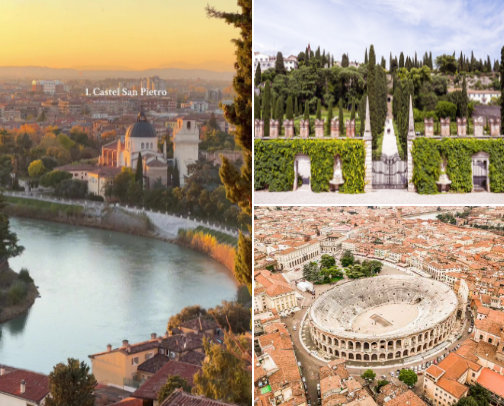 Verona: the romantic italian gem between Milan and Venice 🍷 cover photo collage