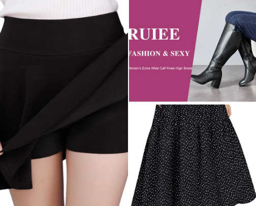 Amazon Clothing Loves cover photo collage