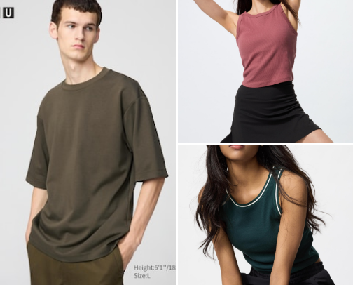 Uniqlo brands for your daily fashion cover photo collage