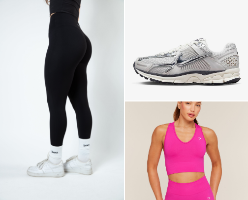 Workout clothing💪🏽 cover photo collage