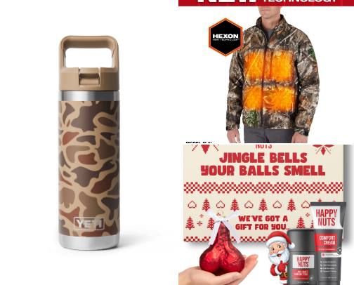 Men’s Christmas gifts for Blue collar, Country guys, tool loving guys & Hunters cover photo collage
