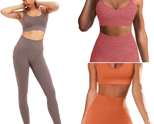 Workout sets cover photo collage