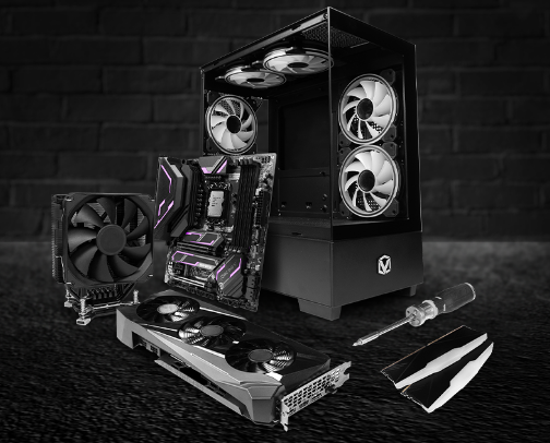 Tight budget, clean setup: Building a PC that looks expensive (but isn't). cover photo collage