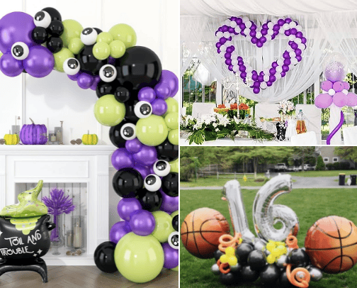 Balloons Galore cover photo collage