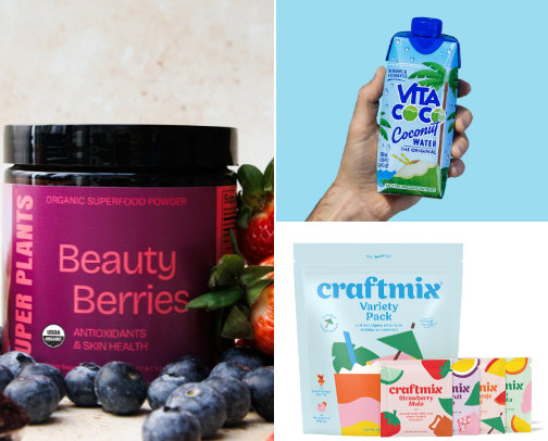 Ethical + Vegan Pantry and Fridge Staples cover photo collage