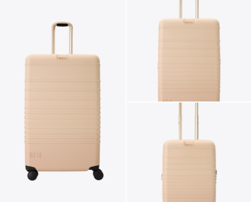 All things travel bags and suitcases cover photo collage