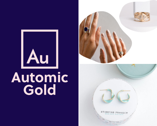 Stay Gold: Sustainable and Ethical Jewelry Brands and Shops cover photo collage