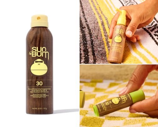 Sunny day suncare favs! 🌞 cover photo collage