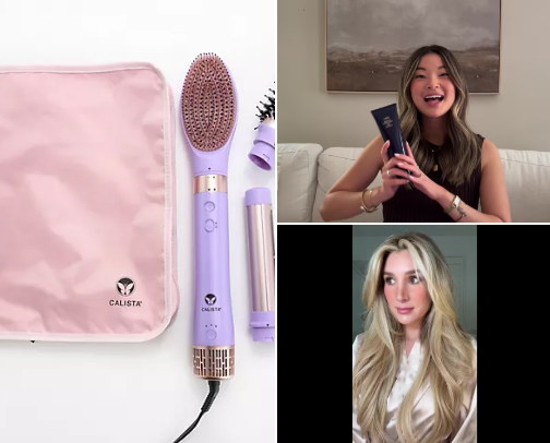 Hair care cover photo collage