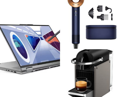 Electronics cover photo collage