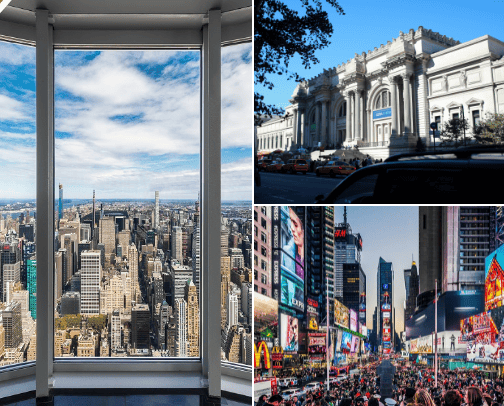 Things to Do in New York City cover photo collage