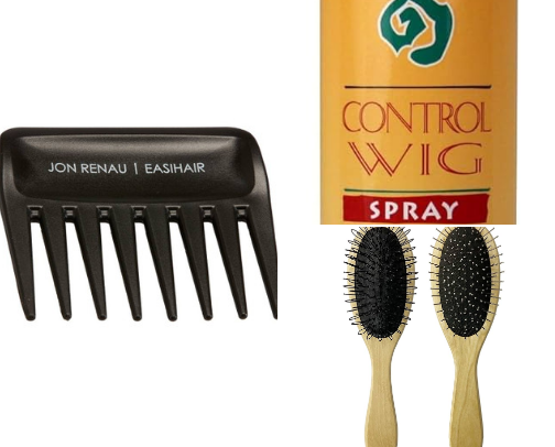 Wig Care cover photo collage