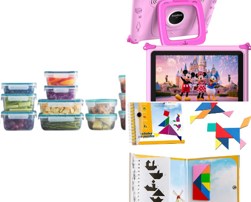 Everything I use to survive vacations with a 5 year old cover photo collage