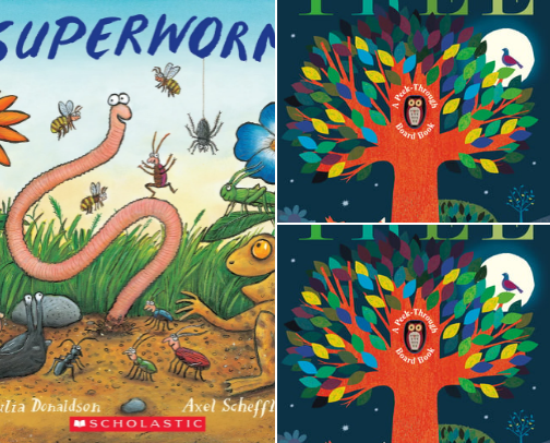 Spring Kids Picture Books cover photo collage